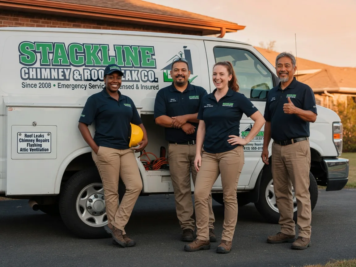 Chimney flashing repair company in Herman, MN